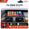 Snapdragon Wireless CarPlay Radio for BMW X5 X6 2007–2013