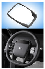 Car Steering Wheel Decorative Frame Sticker Alcantara Steering Protection Sticker for LI Lixiang L7 L8 L9