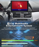 9-Inch QLED Android 15 Multimedia Player for Honda Odyssey Android Head Unit RSNAVI