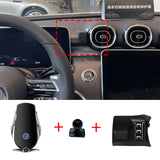 Smart Wireless Charging Phone Mount for Mercedes GLC 2023–2025