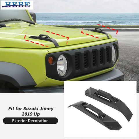 ABS Hood Decoration Cover for Suzuki Jimny 2019-2025 Car Interior Accessory HEBE