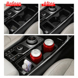 Kia Sorento US Version 2021-2025 Water Cup Holder Insert Cup Box Shock-Absorbing TPE Tidying Interior Accessories Car Interio