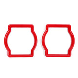 Cup Holder Cover ABS Trim for Dodge Nitro 2007-2012 Car Interior Accessory HEBE Red
