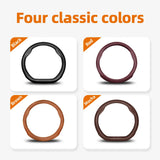 Leather Steering Wheel Cover for Mercedes C-Class E-Class Car Interior Accessory Hocasen