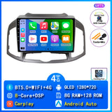 9-inch Android 15 Head Unit for Chevrolet Captiva 2011–2016