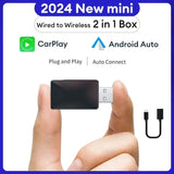Wireless CarPlay Android Auto 2-in-1 Adapter for Lexus ES CarPlay Adapter OEM