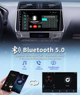 2K Android 15 Multimedia Head Unit for Toyota Prado 2018-2020