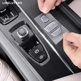 7pc Steering Wheel Button Trim for Volvo Models Car Interior Accessory LINGLUYANG