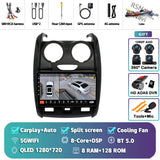 9-Inch Android 15 Car Radio for Renault Duster 2015-2020