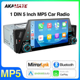 MP5 Touch Screen Radio CarPlay Android Auto Universal Android Head Unit AKAMATE