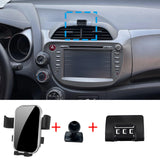 Adjustable GPS Navigation Phone Holder for Honda Fit 2008-2013