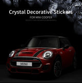 3D Rhinestone Interior Decals for Mini Cooper F54 F60 Car Interior Accessory OEM