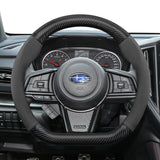 Suede Carbon Cover for Subaru WRX Forester Outback Car Interior Accessory Hocasen