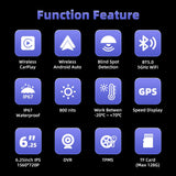 6.25" GPS BSD Display with TPMS for Universal Motorcycles Android Head Unit EKIY