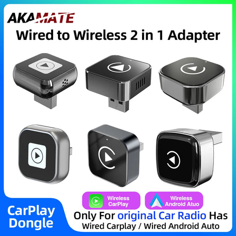 CarPlay Adapter 5Ghz Wireless for OEM Radios CarPlay Adapter AKAMATE
