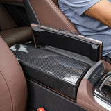 BMW 3 4 5 6 7 Series X1 X3 X4 X5 X6 X7 Central Armrest Box Cover ABS Carbon Fiber Car Interior Accessory OEM