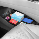 Center Console Lower Storage Box for BYD Seal 06GT 2024 2025 Car Central Tray TPE Organizer Accessories Tidying Black Car Int