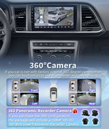 Android 15 2K Multimedia Display for Seat Ateca Cupra