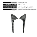 For Tesla New Model 3 Highland 2024 and New Model Y LAUNCH Juniper 2025 Side Camera Cover Lens Protector Black White Red Shin