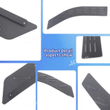 Front Window Louvers for Ford F150 Raptor 09-14