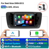 Android 13 GPS Stereo Unit for Seat Ibiza 2009-2013
