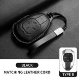 Leather Car Key Case Cover For GAC Trumpchi GA6 SGS7 GA4 GS5 GS3 GS4 GM8 GA3 Legend GS8 Empow J14 J15 J16 J11 J12 J13 Keychain