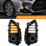 DLAA Fog Light DRL for Toyota Yaris Ativ Vios Car Interior Accessory MAGIC COLORM