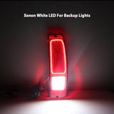 LED Taillight Assembly Red Lens for Ford F100 Bronco Car Interior Accessory iJDM