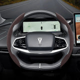 Deepal Snap-On Suede Steering Wheel Cover Protective