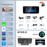 12.3-inch Android 15 Head Unit for Mercedes Benz GLE C63