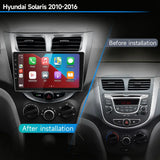 Android 12 Multimedia Head Unit for Hyundai Solaris 2010–2016 Android Head Unit JIUYIN