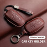Leather Car Key Case Cover