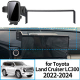 Adjustable Screen Phone Mount for Toyota Land Cruiser LC300 2022 Car Phone Holder CATUSIKI