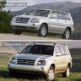 Dual Beam Projector Headlights for Toyota Highlander 2001 Car Interior Accessory Vland