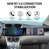 24.6" Dual Screen Android 13 Head Unit for Nissan Sylphy Android Head Unit Aotsr