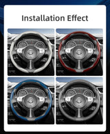 Carbon Fiber Steering Wheel Cover for Nissan