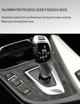 BMW Suede Gear Shift Panel Trim Frame Sticker Anti Scratch Car Interior Accessory Car Interior Accessory OEM