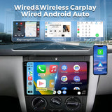 2K QLED Android Head Unit with Wireless CarPlay for VW Golf 4 Android Head Unit RSNAVI