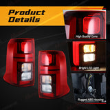 Dynamic Rear Tail Lamp Assembly for Mitsubishi Triton 2024-2025 Tail Light MAGIC COLORM