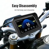 7 Inch Motorcycle GPS Android Auto CarPlay Unit Android Head Unit OEM