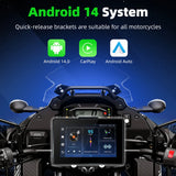 5 inch Android 14 GPS Headunit for BMW R1200GS Android Head Unit EKIY