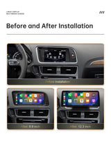 12.3 Inch Wireless CarPlay Android Auto Screen for Audi Q5