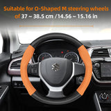 Breathable Carbon Fiber Leather Wheel for Suzuki