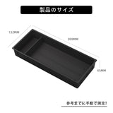 Co-pilot Drawer Storage Box for New Mitsubishi Delica Mini 2025 Silicone Car Tray Organizers Accessories Tidying Black Car In