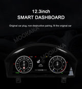 Digital LCD Instrument Cluster Display for Land Rover Discovery 3