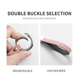 Car Remote Key Case Cover Fob for Geely Star Wish EX2 Car Key Case PU Cover Protecter with Key Chain Car Interior Accessory O