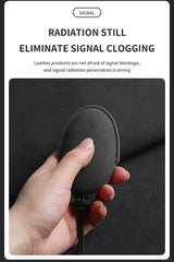 Suede Car Key Case Cover For Rising Auto R7 F7 ER6 Car Key Shell Accessories