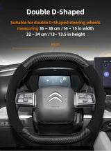 Non-Slip Suede Carbon Cover for Citroen Models Car Interior Accessory Hocasen