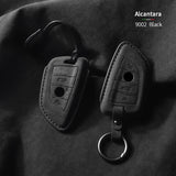 Suede car key case for BMW for 1 3 5 7 Series x1 x3 x5 x7 Car Key Case OEM