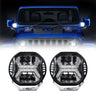 Led Work Light Bar 4 Inch Led Headlight 12v Drl for Jeep Wrangler JK Off Road 4x4 Truck accessories Lada Atv Spotlight Car Light